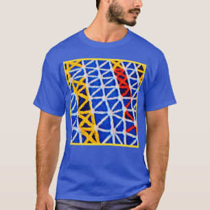 Lebhafte Abstrakte Farben T-Shirt