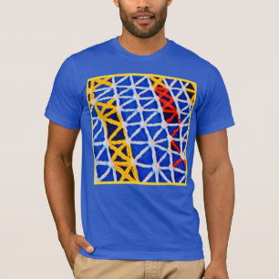 Lebhafte Abstrakte Farben T-Shirt