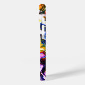 Lebhafte Abstrakte Fluid Art Agate Case-Mate iPhone Hülle (Rückseite / Links)