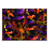 Lebhafte Abstrakte Heilsegmente 55,4 Fotodruck (Vorne)