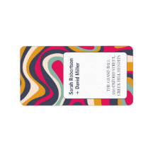 Lebhafte Abstrakte Hochzeit