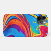 Lebhafte Abstrakte Kunst Case-Mate iPhone Hülle (Rückseite (Horizontal))