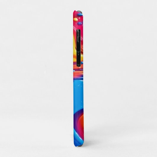 Lebhafte Abstrakte Kunst Case-Mate iPhone Hülle (Hinten/Links)