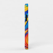 Lebhafte Abstrakte Kunst Case-Mate iPhone Hülle (Hinten/Rechts)