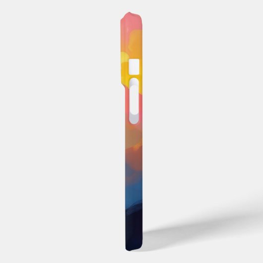 Lebhafte Abstrakte Kunst Case-Mate iPhone Hülle (Rückseite / Links)