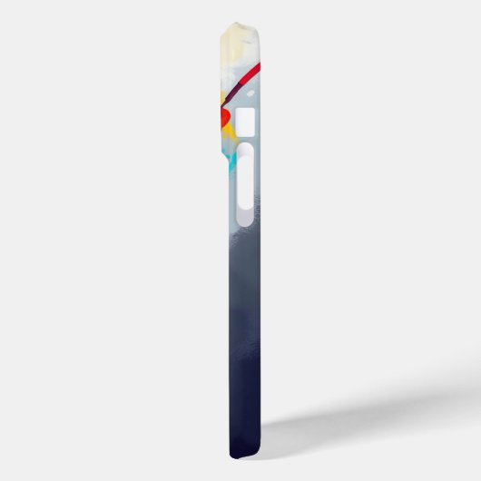Lebhafte Abstrakte Kunst Case-Mate iPhone Hülle (Rückseite / Links)