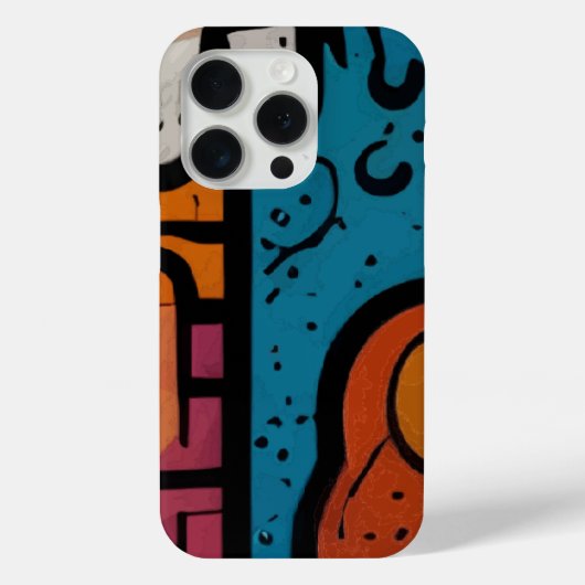 Lebhafte Abstrakte Kunst Case-Mate iPhone Hülle (Rückseite)