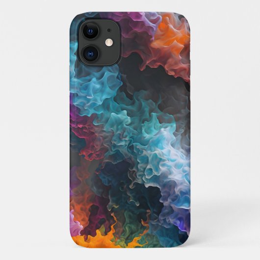 Lebhafte Abstrakte Kunst: Ein Kaleidoskop Case-Mate iPhone Hülle (Rückseite)