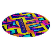 Lebhafte Abstrakte Kunst: Energie entfesselt Schneidebrett (Ecke)