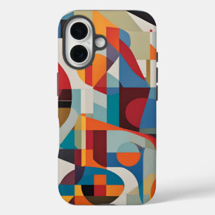 Lebhafte Abstrakte Kunst - expressives und farbenf iPhone 16 Hülle
