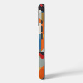 Lebhafte Abstrakte Kunst - expressives und farbenf Case-Mate iPhone Hülle (Rückseite / Links)
