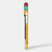 Lebhafte Abstrakte Landschaft mit gelber Spirale Case-Mate iPhone Hülle (Rückseite / Links)