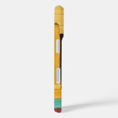 Lebhafte Abstrakte Landschaft mit gelber Spirale Case-Mate iPhone Hülle (Rückseite / Rechts)