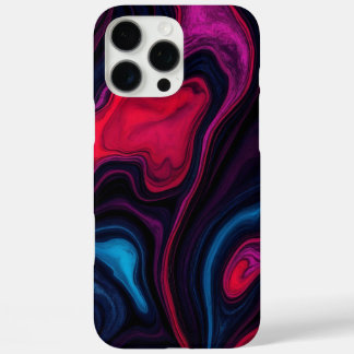 Lebhafte Abstrakte leuchtende Farben iPhone 16 Pro Max Hülle