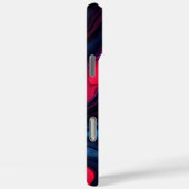 Lebhafte Abstrakte leuchtende Farben Case-Mate iPhone Hülle (Rückseite / Rechts)