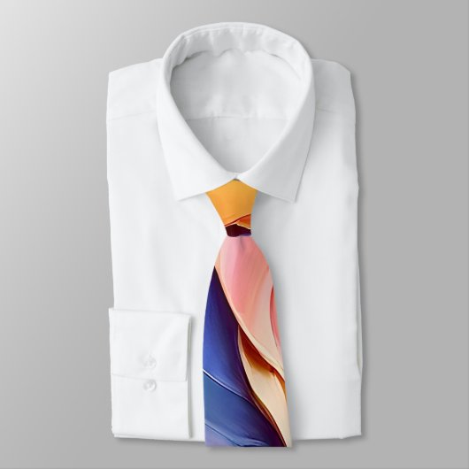 Lebhafte Abstrakte Malerei Krawatte (Gebunden)