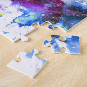 Lebhafte Abstrakte Malerei Puzzle (Seite)