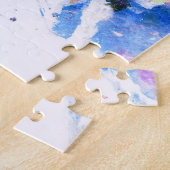 Lebhafte Abstrakte Malerei Puzzle (Seite)