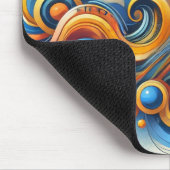 Lebhafte Abstrakte Maus-Pad Mousepad (Ecke)