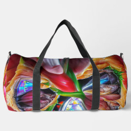 Lebhafte Abstrakte Tulip Reflections Duffle Bag