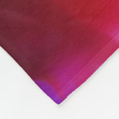 Lebhafte Abstrakte Tulip Reflections Fleecedecke (Ecke)