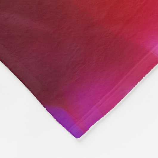 Lebhafte Abstrakte Tulip Reflections Fleecedecke (Ecke)