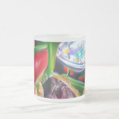 Lebhafte Abstrakte Tulip Reflections Mattglastasse (Mittel)