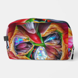 Lebhafte Abstrakte Tulip Reflections Waschbeutel