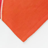 Lebhafte Abstrakte Welle der Wärme Fleecedecke (Ecke)