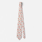 Lebhafte agrarische Pilze und botanische Elemente Krawatte (Vorderseite)