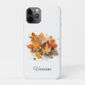 Lebhafte Ahornwasserfarbe für den Herbst Case-Mate iPhone Hülle (Rückseite)
