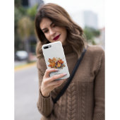 Lebhafte Ahornwasserfarbe für den Herbst Case-Mate iPhone Hülle