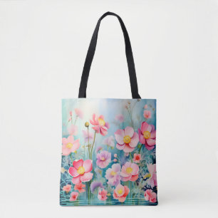 Lebhafte Anemonen unter Wasser Tasche