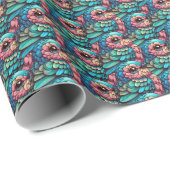 Lebhafte Atmosphäre Geschenkpapier (Rolleneckpunkt)