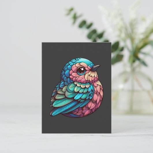 Lebhafte Atmosphäre Postkarte (Stehend Vorderseite)