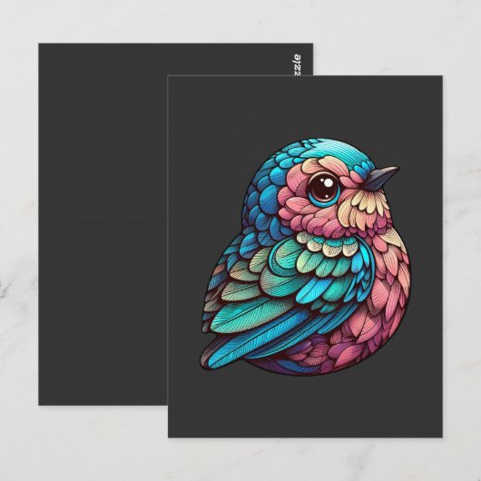 Lebhafte Atmosphäre Postkarte (Vorne/Hinten)