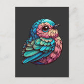 Lebhafte Atmosphäre Postkarte (Vorderseite)