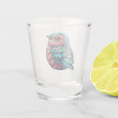 Lebhafte Atmosphäre Schnapsglas (Rückseite)