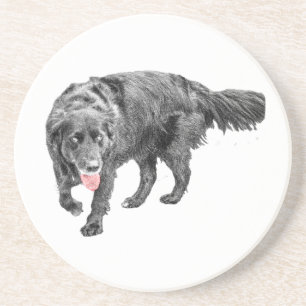 Lebhafte Augen, Rote Zunge Getränkeuntersetzer