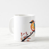 Lebhafte aviäre Tasse (Vorderseite Links)