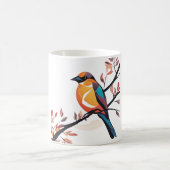 Lebhafte aviäre Tasse (Mittel)