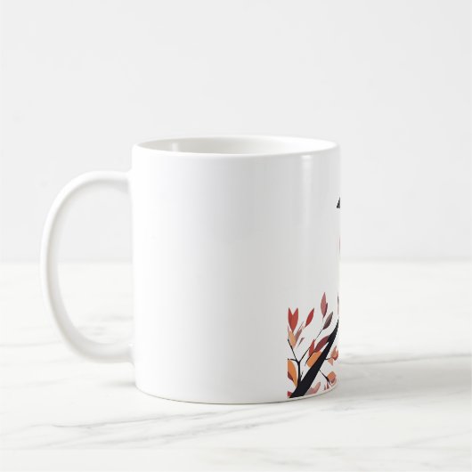 Lebhafte aviäre Tasse (Links)