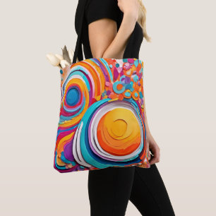 Lebhafte Badaist Art Colors Tasche