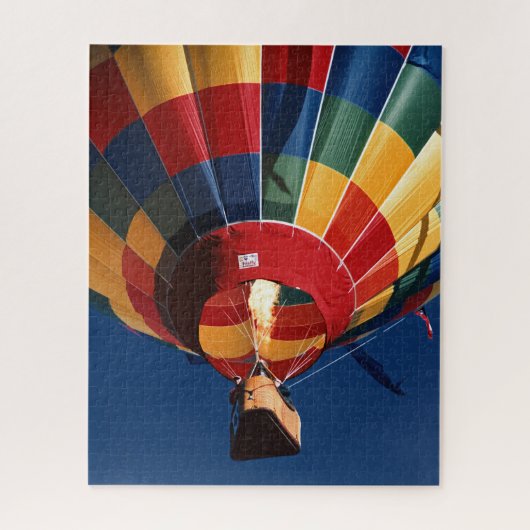 Lebhafte Ballonfarben Puzzle (Vertikal)