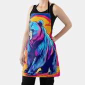 Lebhafte Bärenkunst Schürze (InSitu)