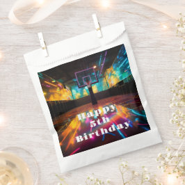 Lebhafte Basketball-Gastgeschenk-Tasche Geschenktütchen