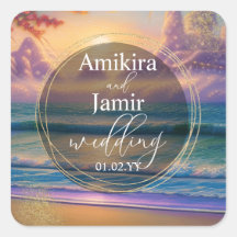 Lebhafte Beach Background Imitate Glitzer Hochzeit