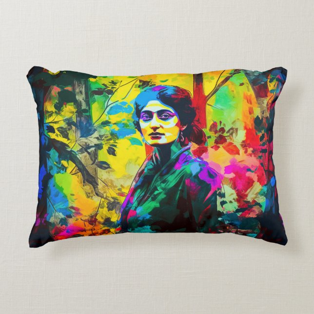 Lebhafte Beauty Dekokissen (Vorderseite)