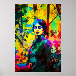 Lebhafte Beauty Poster