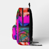 Lebhafte Beauty Serie 1 Bedruckter Rucksack (Rechts)